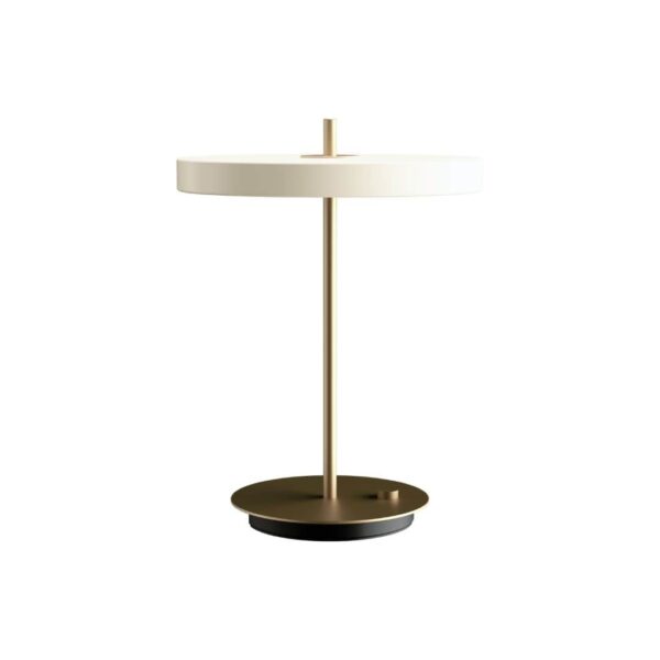 Asteria Bordlampe Perle Hvid   Umage