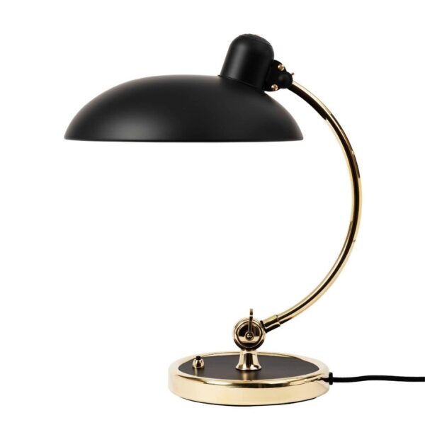 Kaiser Idell 6631  Luksus Bordlampe Sort Messing   Fritz Hansen