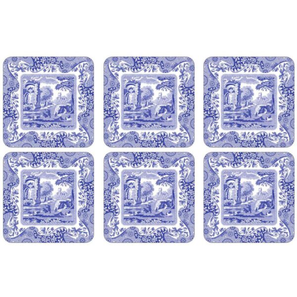 Spode Glasbrikker  Blue Italian